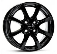 Borbet LV4 W5.5 R14 PCD4x108 ET43 DIA63.4 gloss black